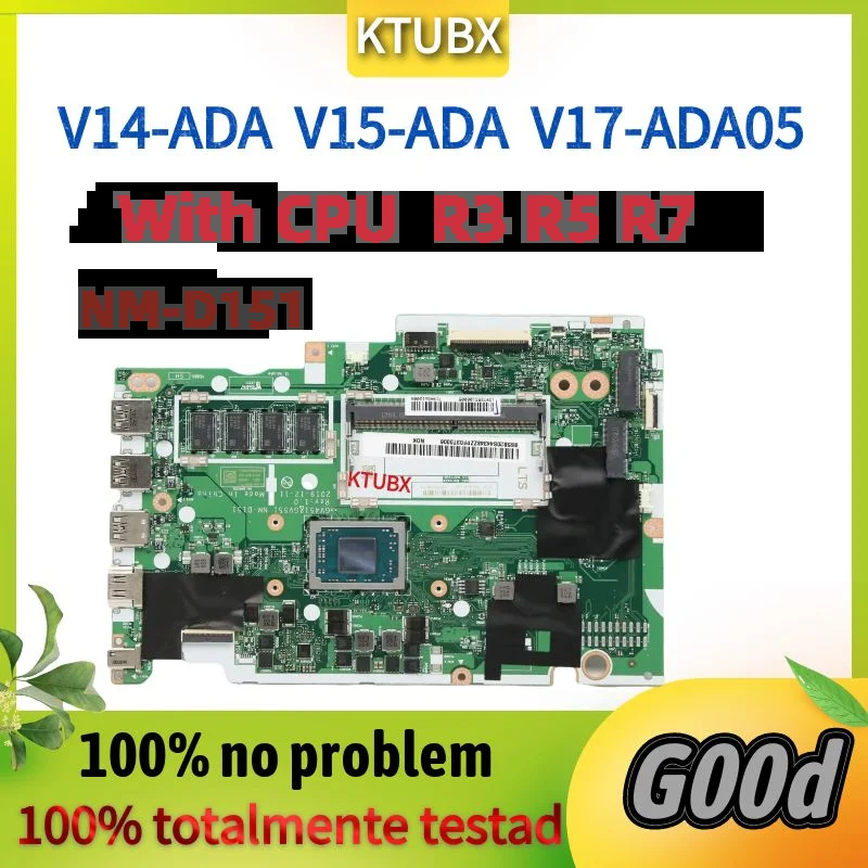 Lenovo V14-ADA V15-ADA V17-ADA05 Ʈ , NM-D151 , CPU R3 R5 R7.RAM 4G 100% ׽Ʈ